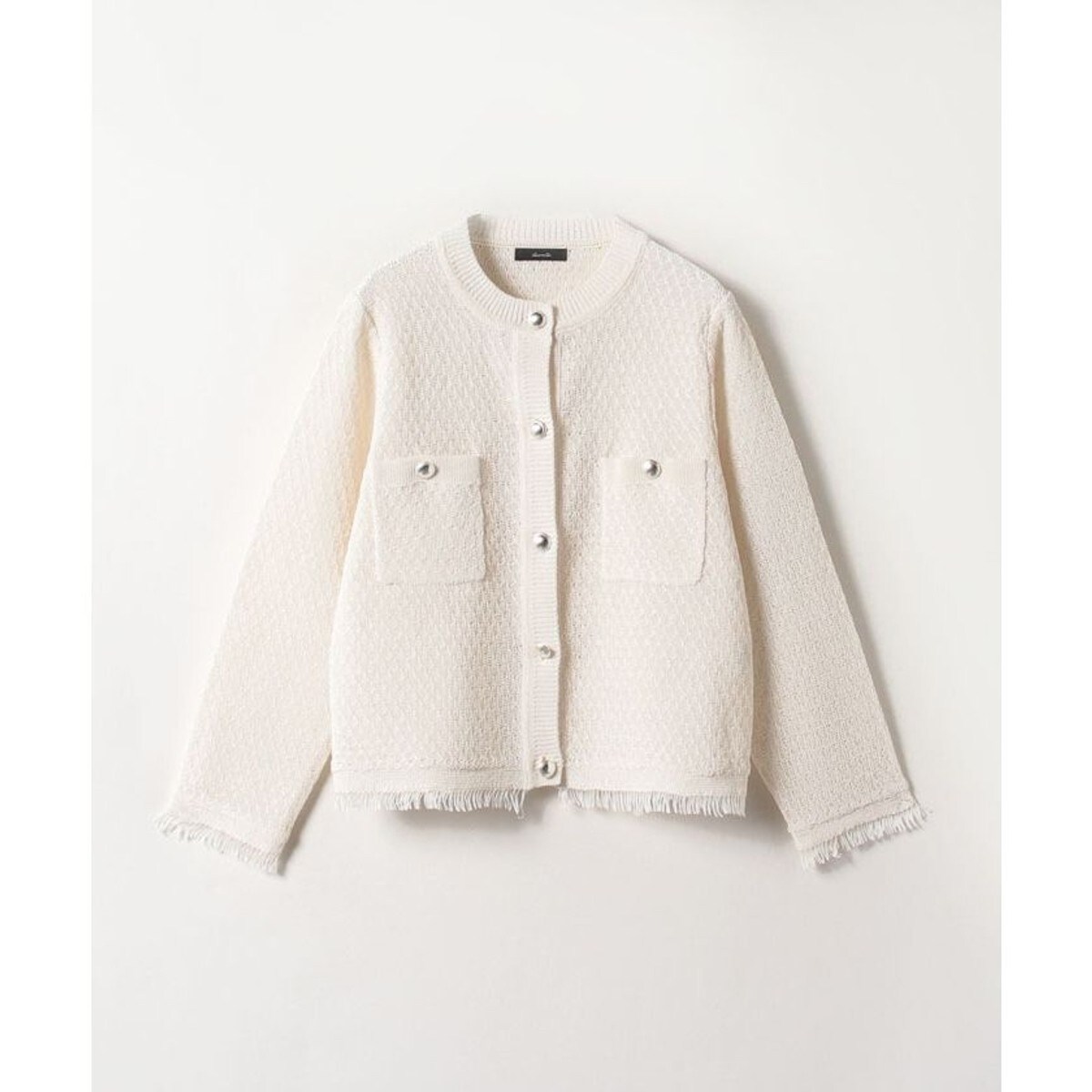 専用ページ♥allureville ギマテープフリンジカーディガン完売品 ギマテープティアードフリンジカーディガン|allureville