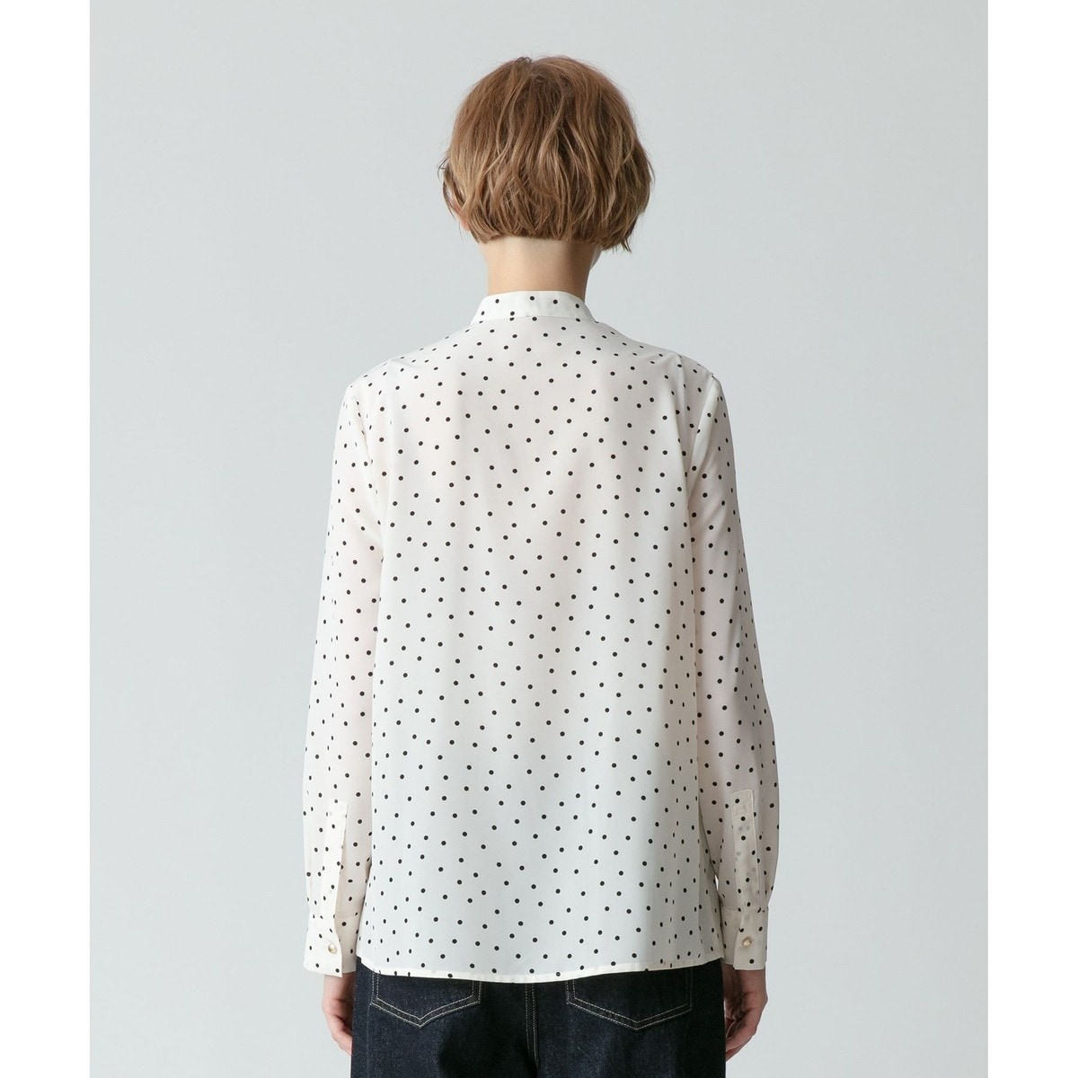 ドットフリルブラウス | アルアバイル(allureville) | マルイウェブ