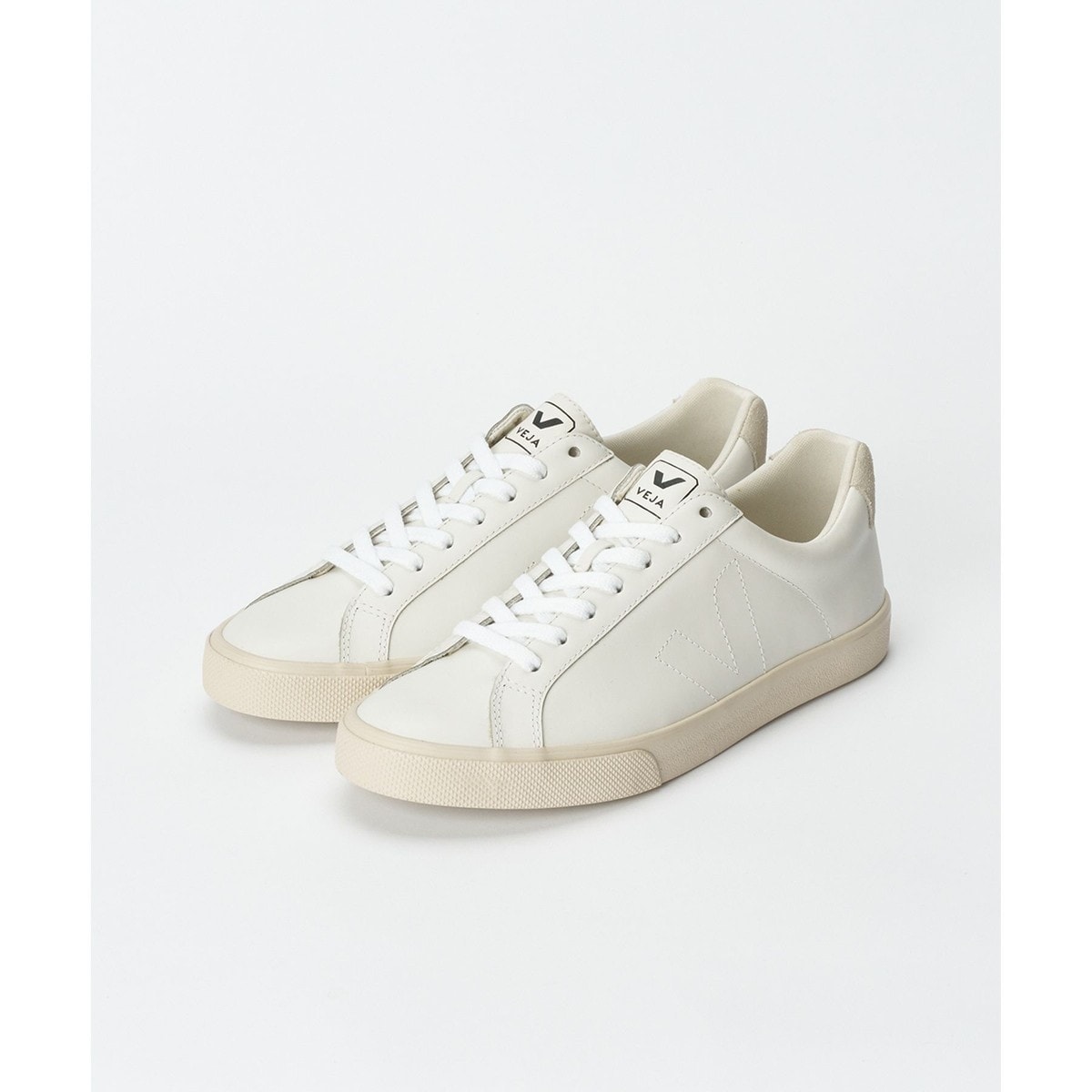VEJA レザー スニーカー ホワイト ロゴ入り 関税送料込み VEJA ヴェジャ スニーカー RECIFE LOGO CHROMEFREE レシフェ
