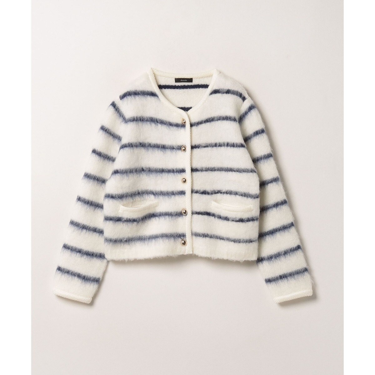 allureville /アルアバイル シャイニーフェザーカーディガン セール】 シャイニーフェザーカーディガン （カーディガン