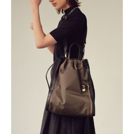 ORSETTO(オルセット)】 METALLO NYLON TOTE | アルアバイル 