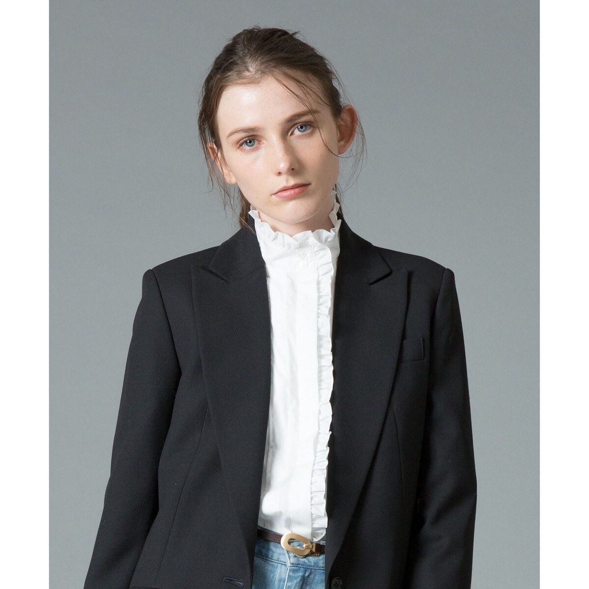 スタンドフリルシャツ | アルアバイル(allureville) | マルイウェブ