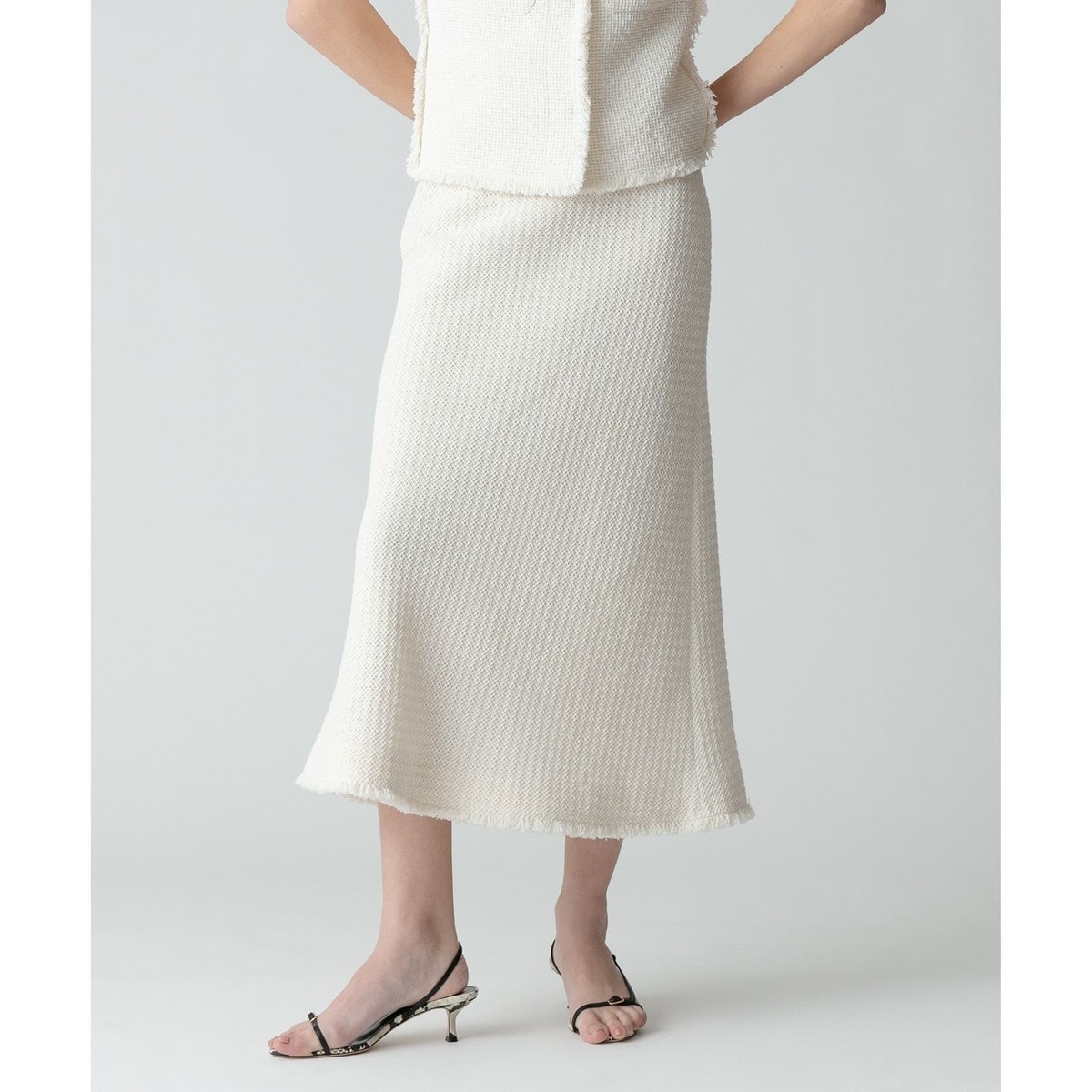 ライトメッシュマーメイドフレアスカート | アルアバイル(allureville