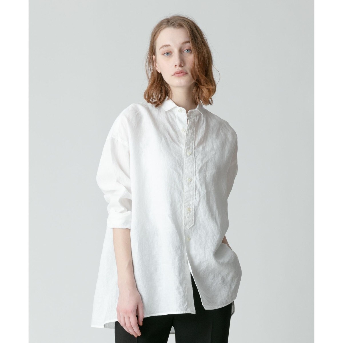 TICCA(ティッカ)】 LINEN SQUARE BIG SHIRT | アルアバイル(allureville) | マルイウェブチャネル