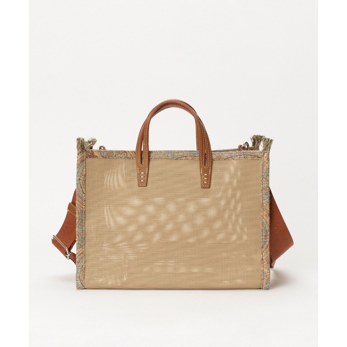 A VACATION メッシュミニトート A VACATION (アヴァケーション) レディース CARAMEL MESH
