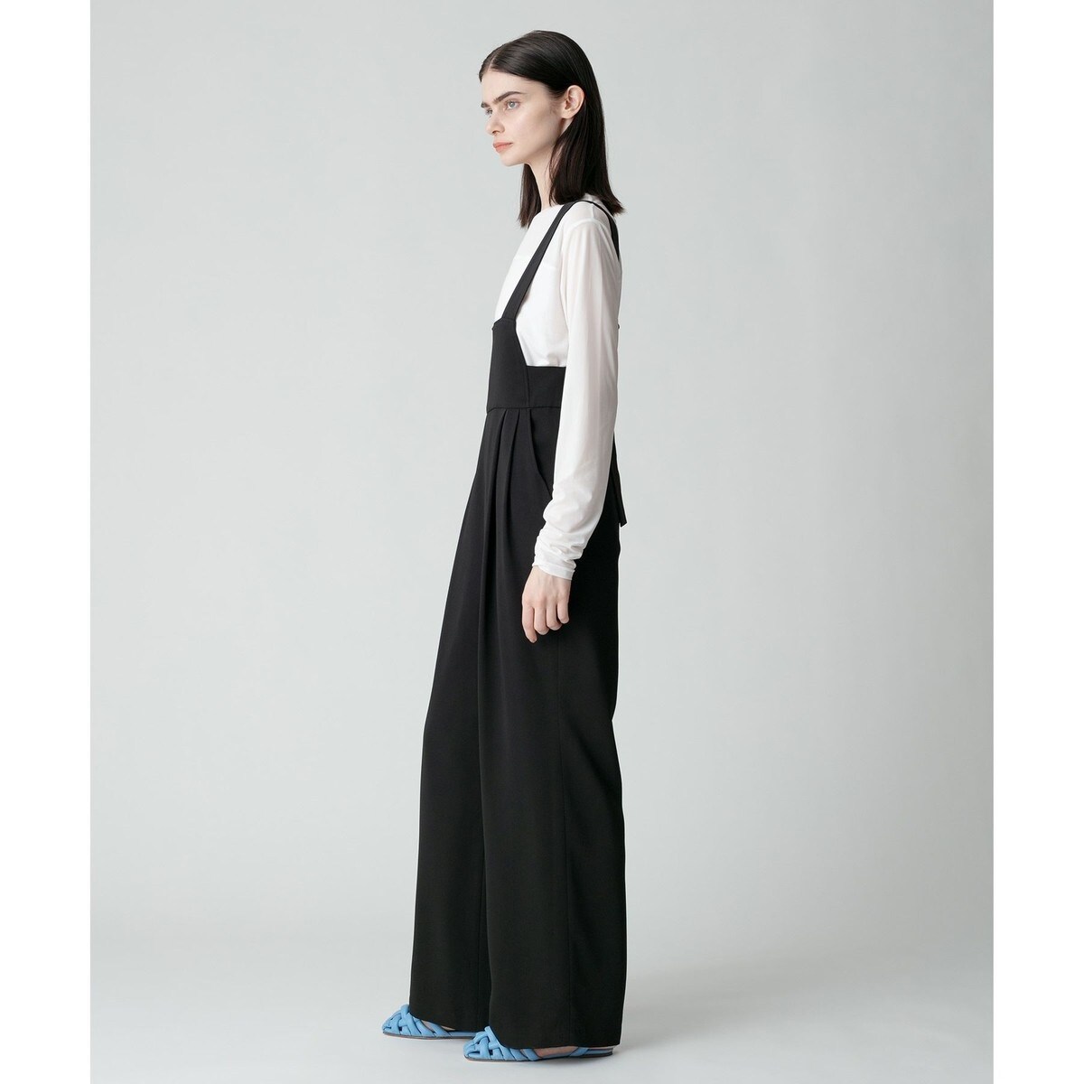 エステルダブルクロスサロペットパンツ | アルアバイル(allureville