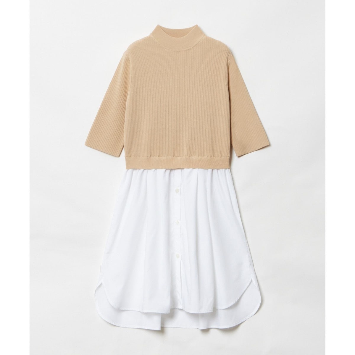 allureville アルアバイル シャツドッキングプルオーバー シャツドッキングプルオーバー | アルアバイル(allureville