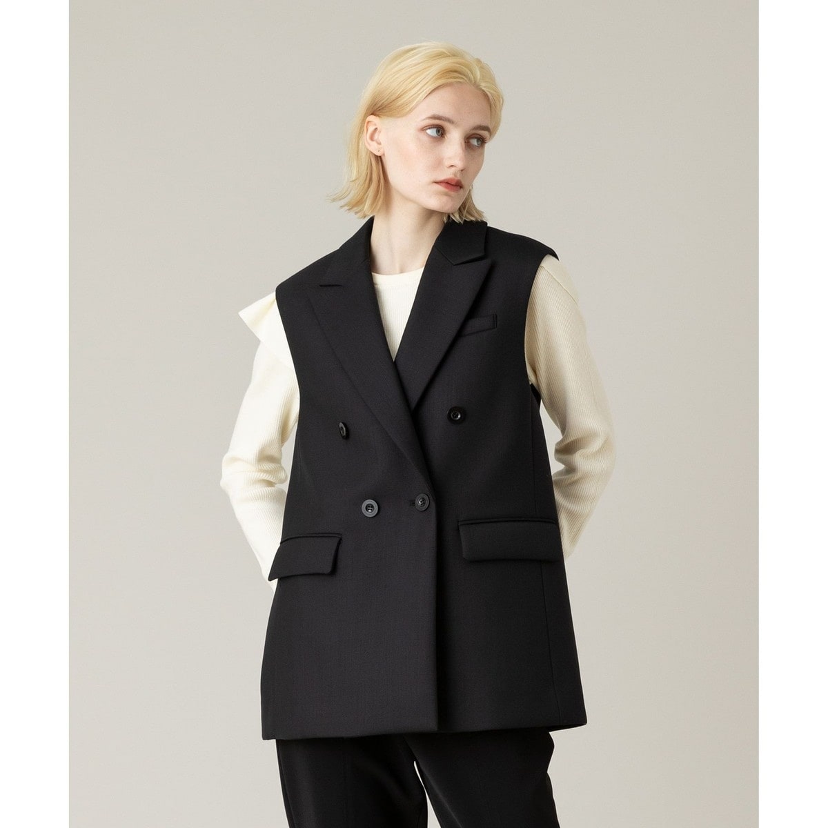 ルルウィルビー(LOULOU WILLOUGHBY) レディース ベスト・ジレ の