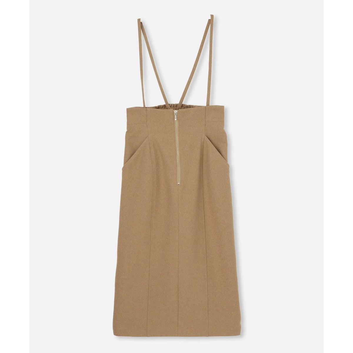 フロントジップサスペンダースカート | アルアバイル(allureville