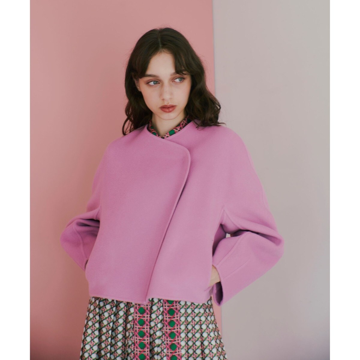 LOULOU WILLOUGHBY】シャルムビーバーリバーミドルコート