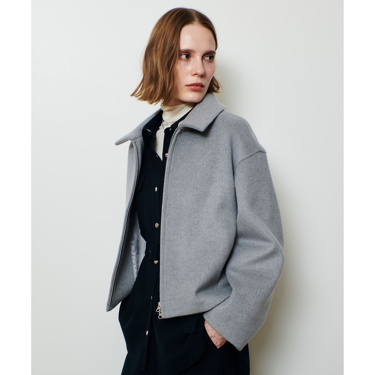 マットタフタショートブルゾン | アルアバイル(allureville) | マルイ