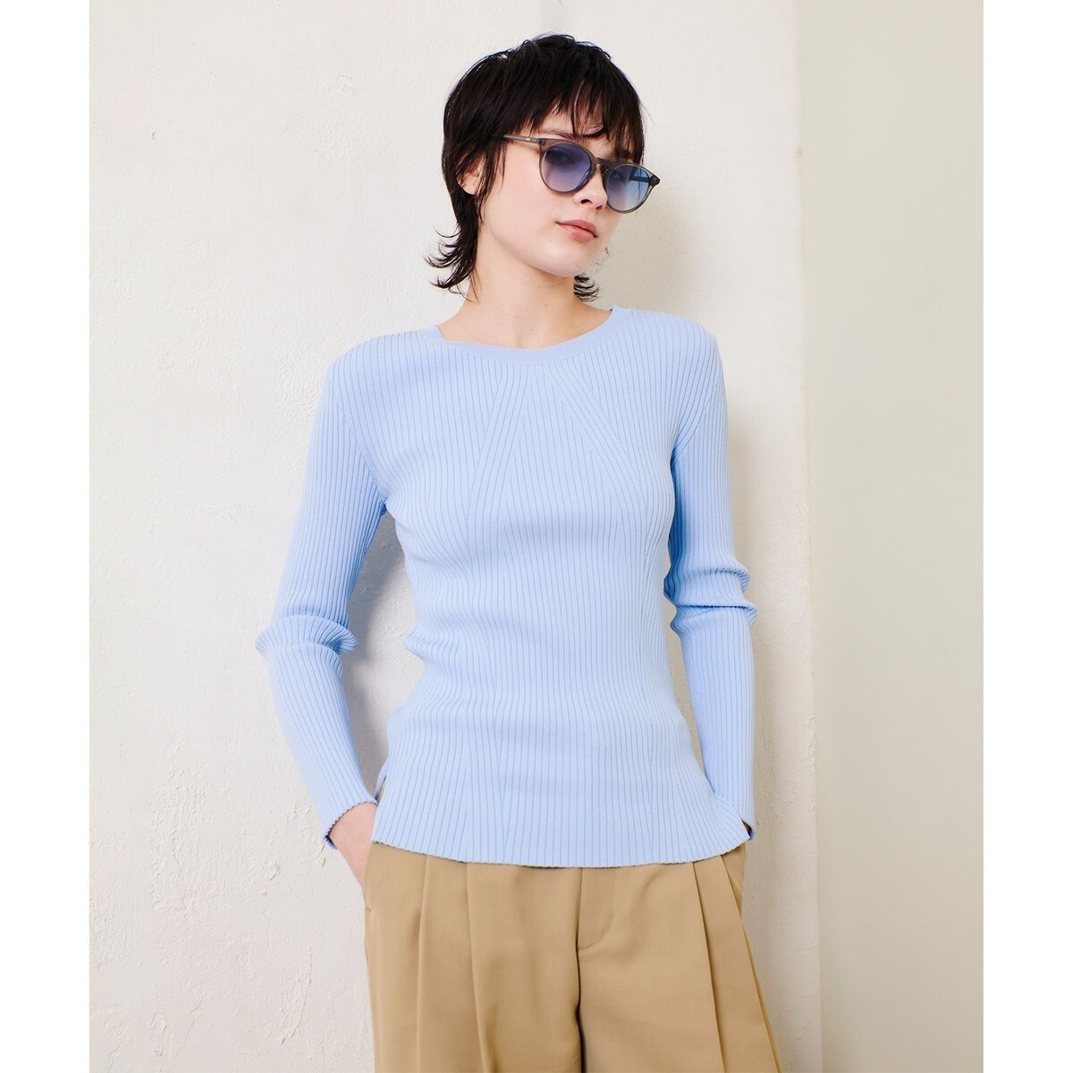 ミックスツイードニットジャケット | アルアバイル(allureville