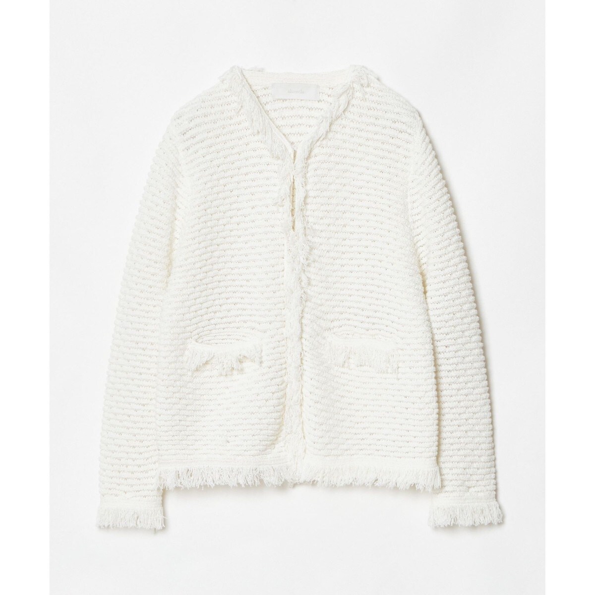 ミックスツイードニットジャケット | アルアバイル(allureville