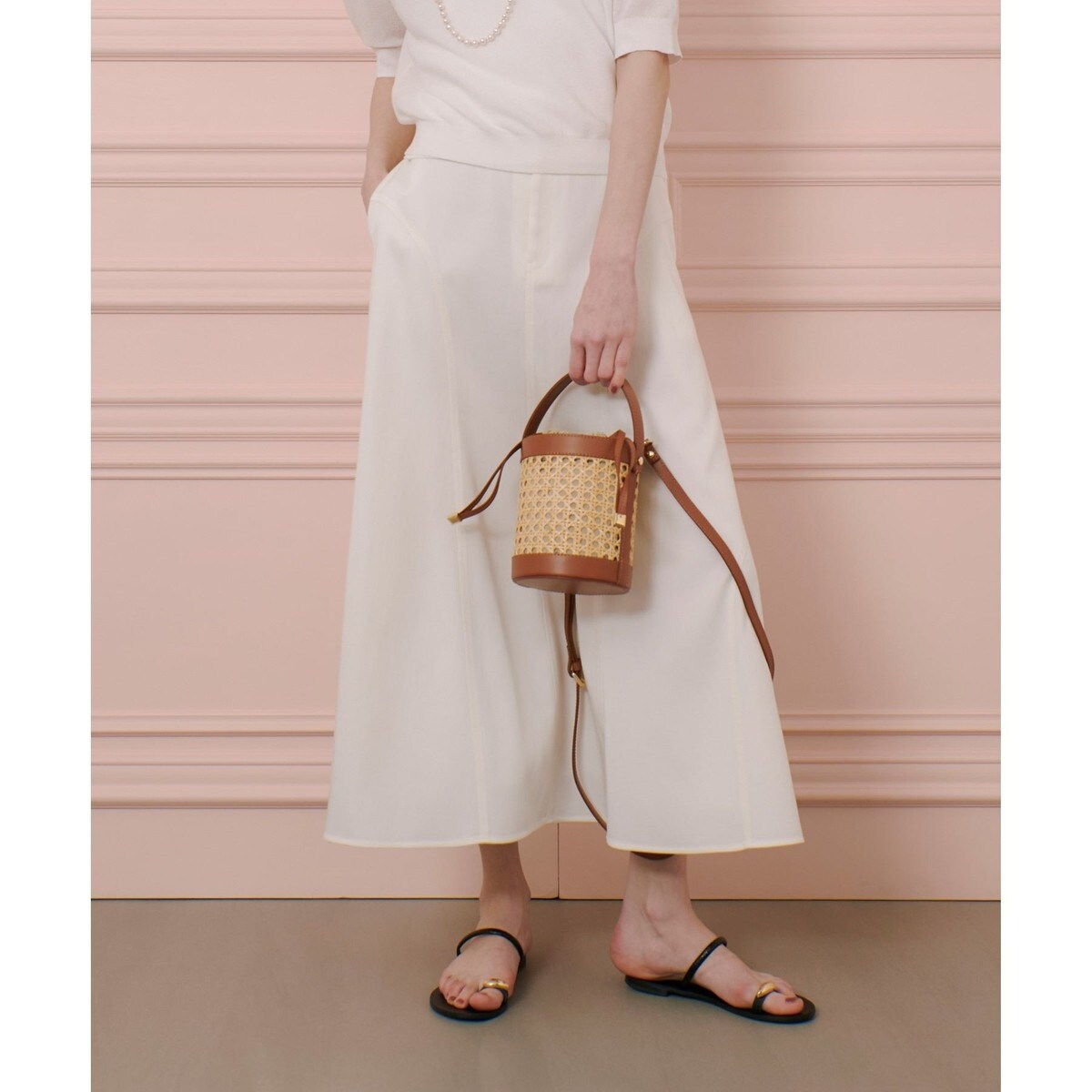 【新品】LOULOU WILLOUGHBY リーフプリントマーメイドスカート 新品】LOULOU WILLOUGHBY リーフプリントマーメイドスカート