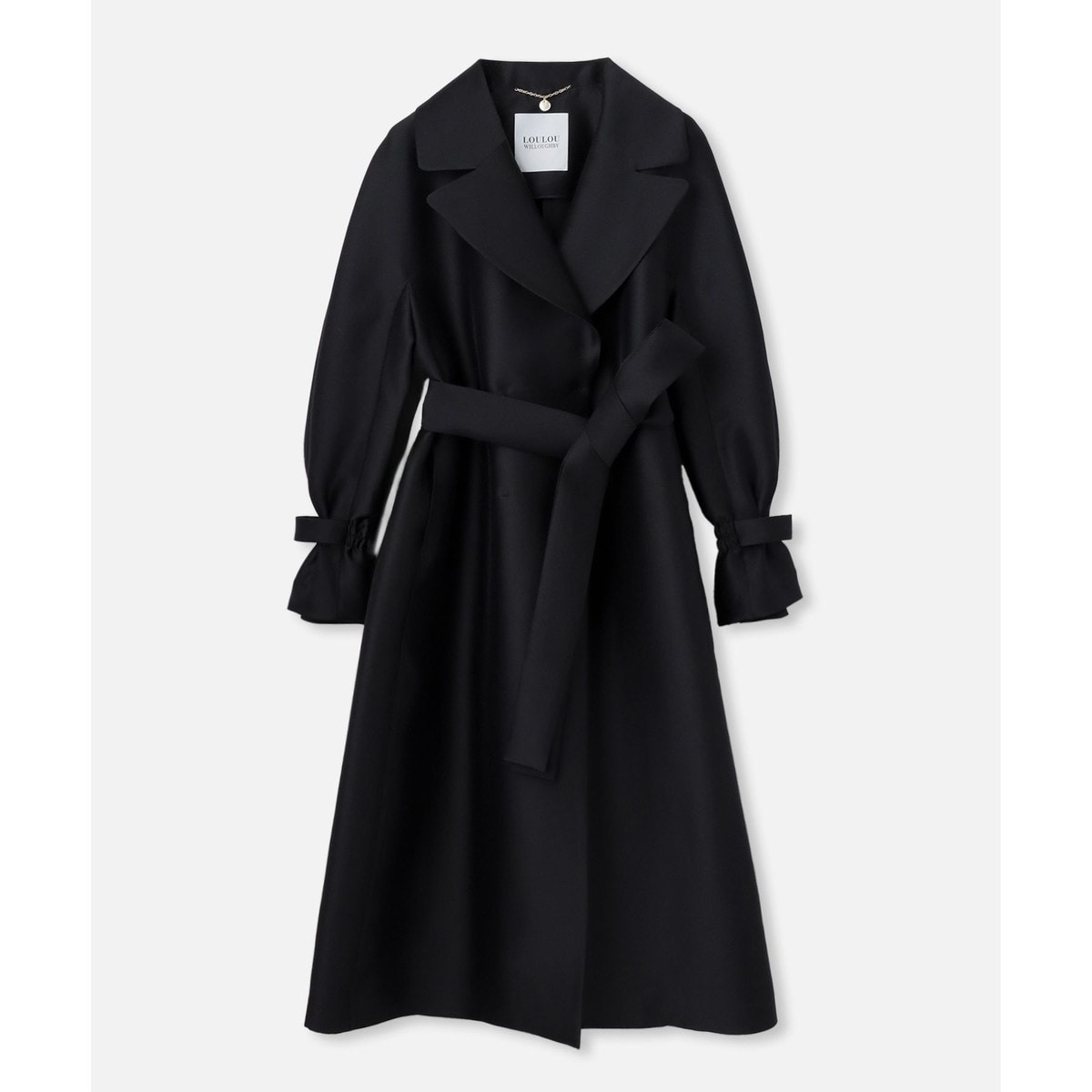 LOULOU WILLOUGHBY】ウールコンダブルクロスドレスコート | ルル