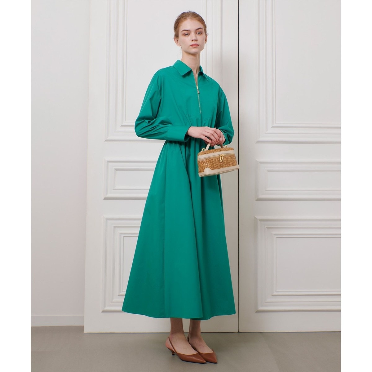 allureville｜【LOULOU WILLOUGHBY】グロッシーツイルティアード
