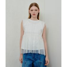 チュールドッキングイレヘムプルオーバー | アルアバイル(allureville 
