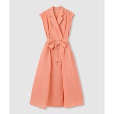 【LOULOU WILLOUGHBY】シアージャガードテーラーワンピース