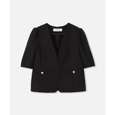 【LOULOU WILLOUGHBY】ブライトリネン半袖ジャケット