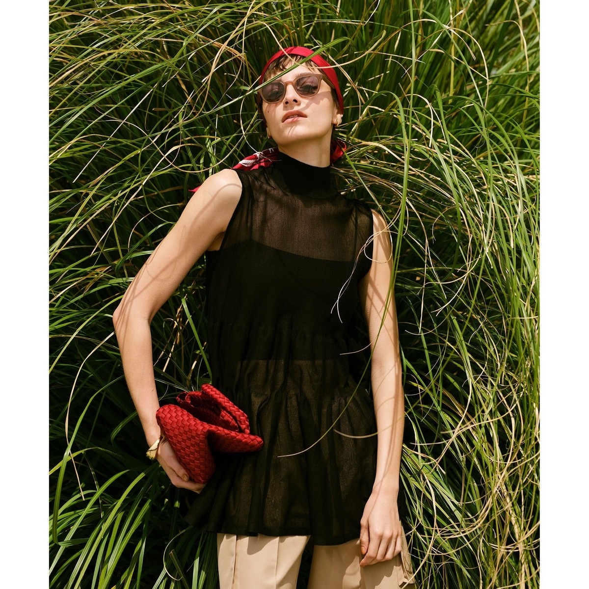 フィッシュネットニットジャケット | アルアバイル(allureville