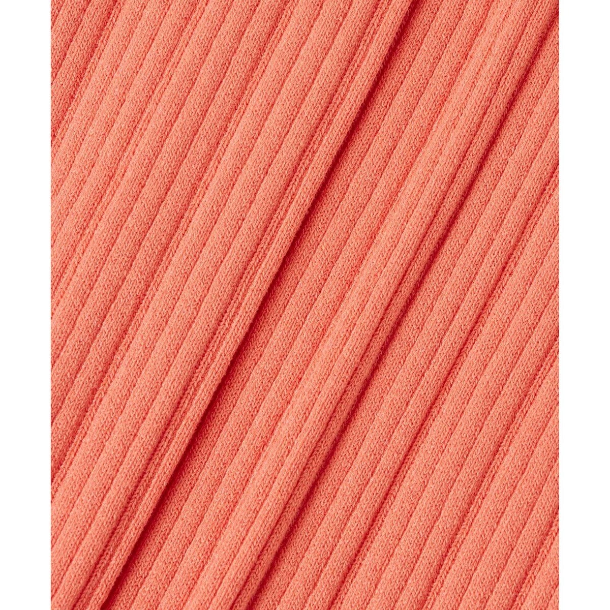 LOULOU WILLOUGHBY】ハーフチューブラーリブニット