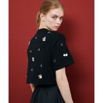 LOULOU WILLOUGHBY】スパンコールTシャツ | ルルウィルビー(LOULOU 