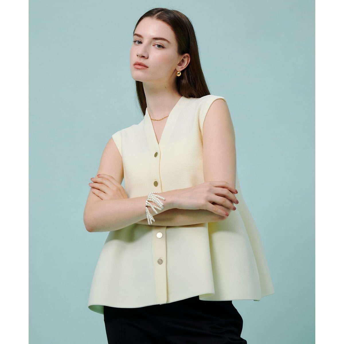 ミックスツイードニットジャケット　アルアバイル　allureville 新品 ミックスツイードニットジャケット|allureville OFFICIAL SITE