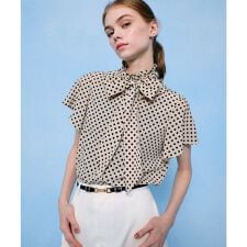 LOULOU WILLOUGHBY】RATTI マリーナプリントブラウス | ルルウィルビー  