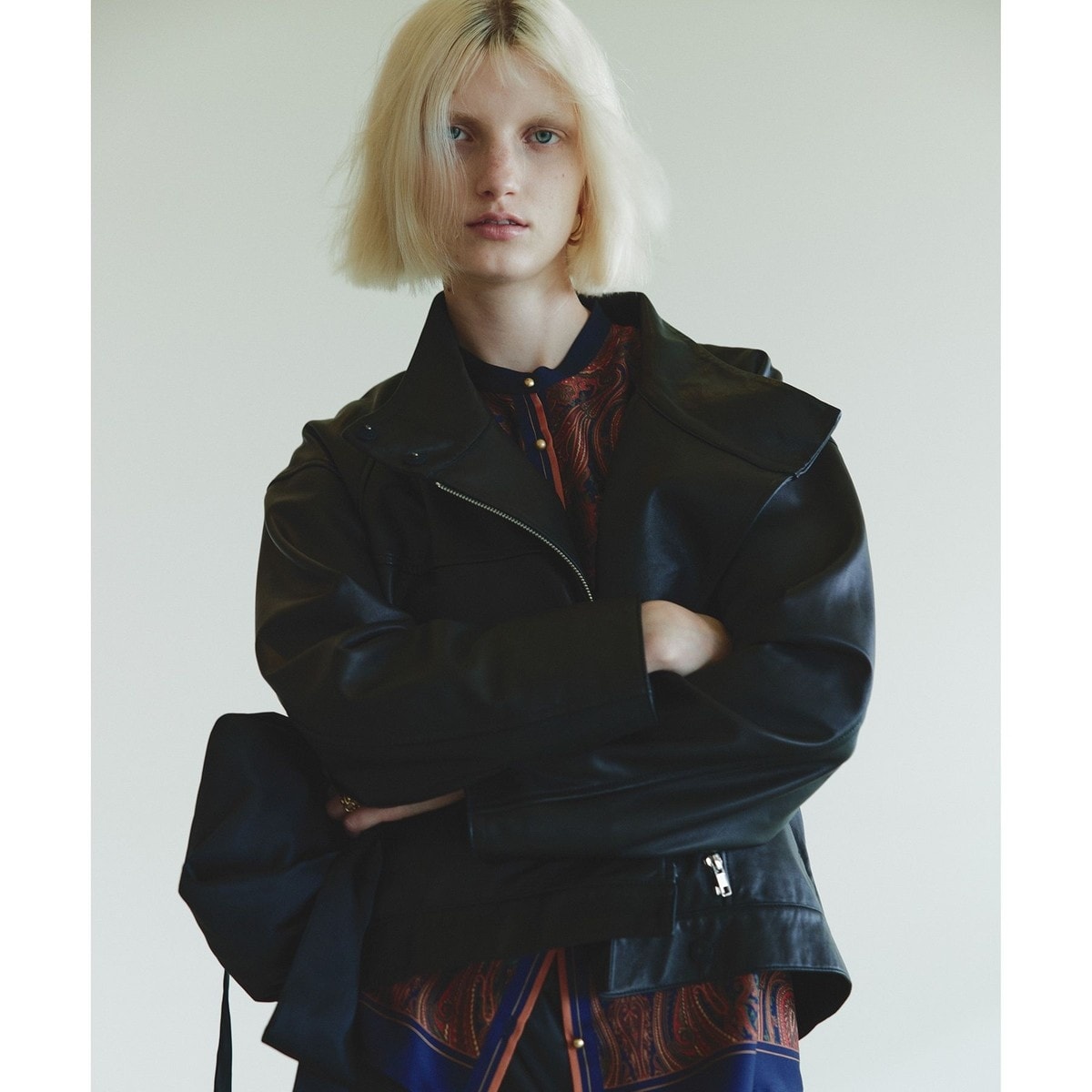 アルアバイル　マットタフタショートブルゾン ￥29,700 （税込） マットタフタショートブルゾン|allureville OFFICIAL SITE