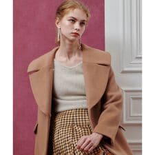 ルルウィルビー(LOULOU WILLOUGHBY)の【LOULOU WILLOUGHBY】ショートビーバーテーラーコート