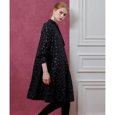 ルルウィルビー(LOULOU WILLOUGHBY)の【LOULOU WILLOUGHBY】KEYジャガードフレアワンピース