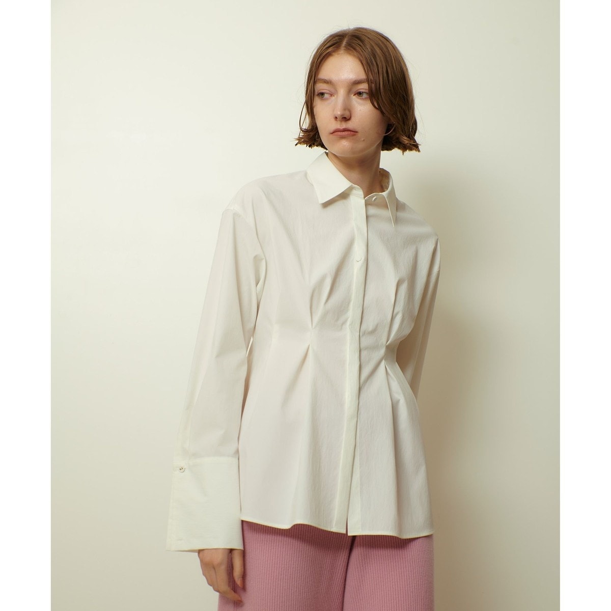 LISAチェックプリントブラウス | アルアバイル(allureville) | マルイ