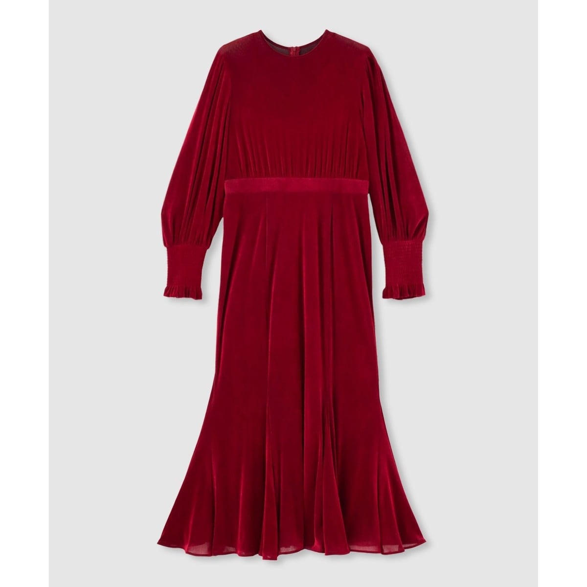 【allureville】アルアバイル 赤 長袖ワンピース Sサイズ 新品アルアバイル赤ワンピース allureville】アルアバイル 赤 長袖