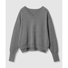 ウールスムース2WAYネックプルオーバー