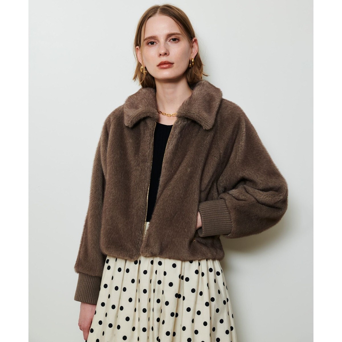 アルアバイル　ルルウィルビー フェイクミンクファーブルゾン フェイクミンクファーブルゾン | アルアバイル(allureville) | マルイ