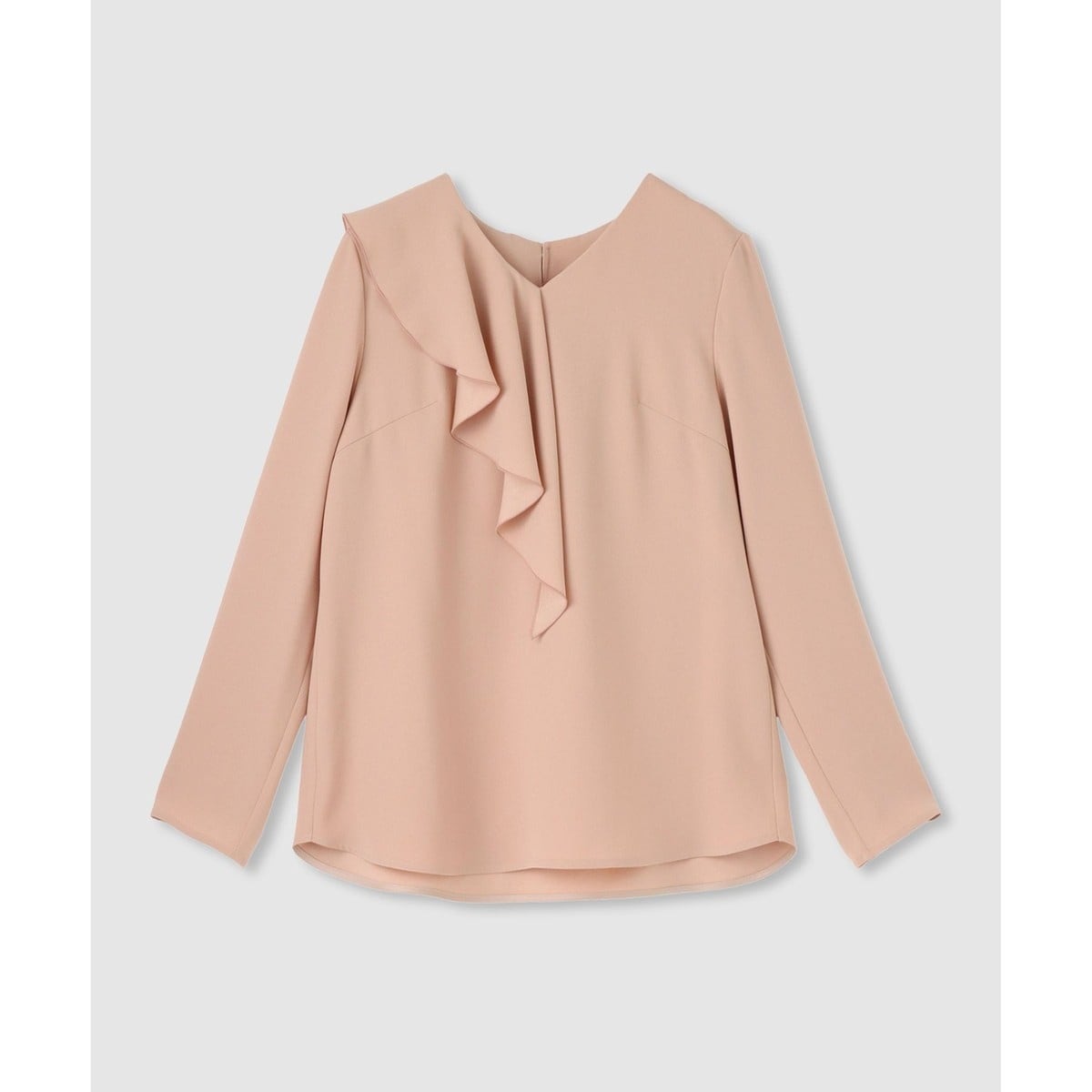LOULOU WILLOUGHBY】ラッフルスタンドブラウス | ルルウィルビー