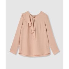 ◇【LOULOU WILLOUGHBY】ラッフルスカーフブラウス