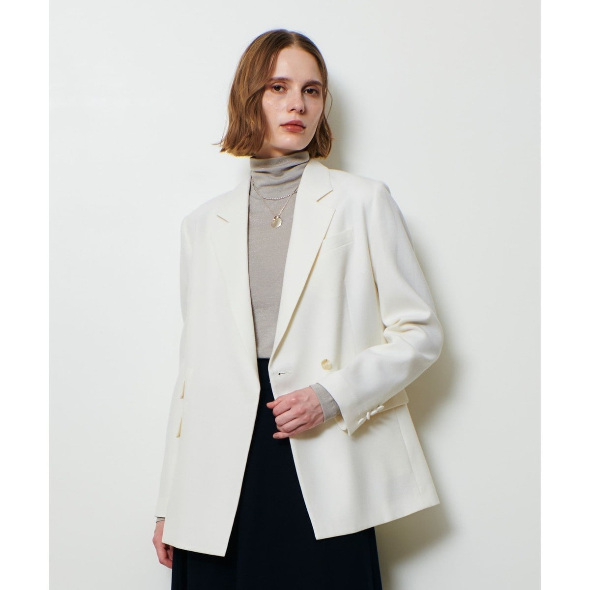 アルアバイル　ショートビーバーファネルネックコート セール】 ショートビーバーファネルネックコート （その他