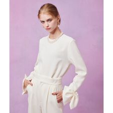 ルルウィルビー Loulou Willoughby ブッシュクローバーペプラム 