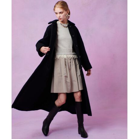 [^ԁF21261017010]yLOULOU WILLOUGHBY  2026 Spring & SummerzLOULOU WILLOUGHBYX܂ƃICVbv̔ɂȂ܂Bĉ݂郋[ṽR[gngpBC܂łƂĂĝ݂fނłBՂƂ{[ƒ̃R[gBgh̃XeJ[ɑ߂̑_ȈہBfBe[͂܂AVvɁAfނ𐶂VGbgɎdĂĂ܂Bs25ans WEBfڃACetƖ̊֌WɂAۂFČꍇ܂B܂p\REX}[gtHȂǂ̊ɂAiƉ摜̃J[قȂꍇ܂B\߂B