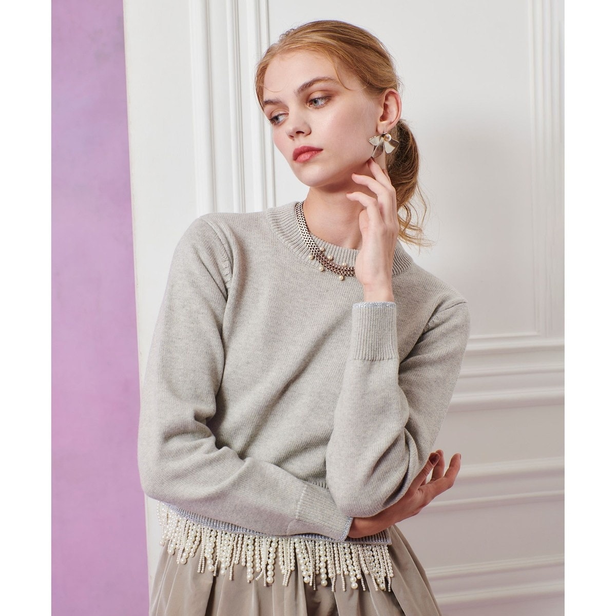 ルルウィルビー(LOULOU WILLOUGHBY) レディース ニット・セーター の