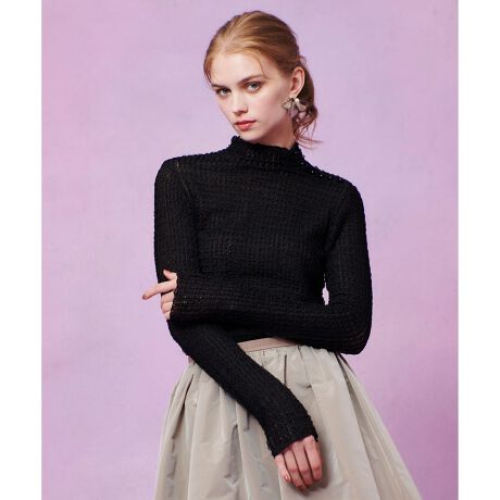 [^ԁF21261015010]yLOULOU WILLOUGHBY  2025 autumn&winterzƕ\ʊ𕹂bZWK[hfނgpALk̂Ci[Jbg\[BVvō킹₷̂ɑ͔݊QłBgƓFŐ߂̃p[ANZgɂȂĂYڂȈۂɁBs25ans WEBfڃACet􂢉\łBƖ̊֌WɂAۂFČꍇ܂B܂p\REX}[gtHȂǂ̊ɂAiƉ摜̃J[قȂꍇ܂B\߂B