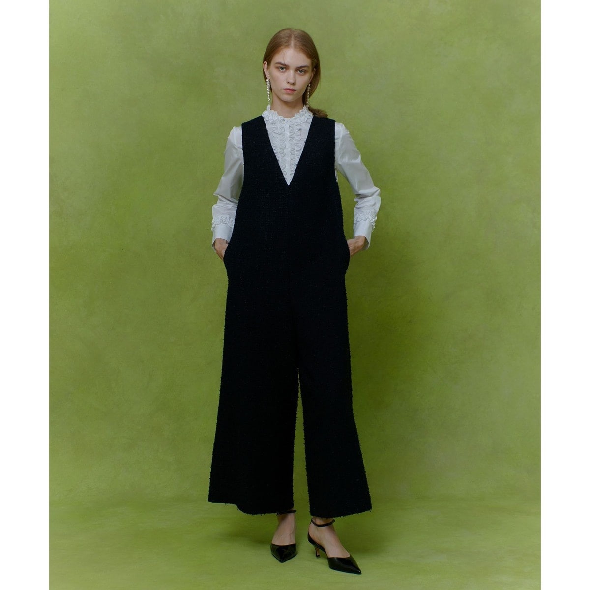 LOULOU WILLOUGHBY】voyageプリントオールインワン | ルル