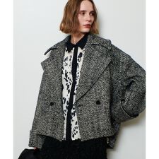 アルアバイル(allureville)のBONOTTOスパンコールショートコート