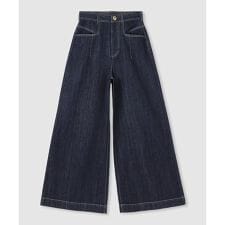 ◇【LOULOU WILLOUGHBY】デニムバギーパンツ