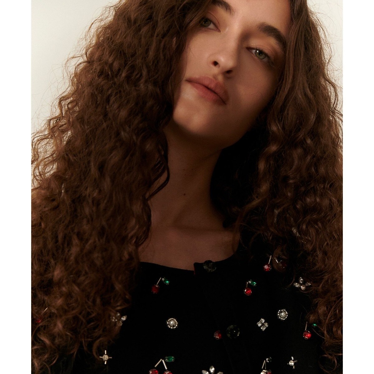 【期間限定】LOULOU WILLOUGHBY CHERRYビジュータンク LOULOU WILLOUGHBY】CHERRYビジュータンク | ルルウィルビー(LOULOU