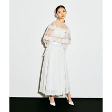 【LOULOU WILLOUGHBY】カールマイヤープリーツスカート