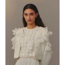 【LOULOU WILLOUGHBY】ペタルパピヨンプルオーバー