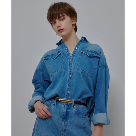 [^ԁF20261013050]yallureville 2026 Spring & Summerz10OZ̃fjgĂ܂B̂郏[NfBe[Ƀp[tYڂɃANZgɂȂĂ܂BobN^bÑobNfUCIȃfjVcłBƖ̊֌WɂAۂFČꍇ܂B܂p\REX}[gtHȂǂ̊ɂAiƉ摜̃J[قȂꍇ܂B\߂B