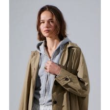 裏毛ジップアップパーカー